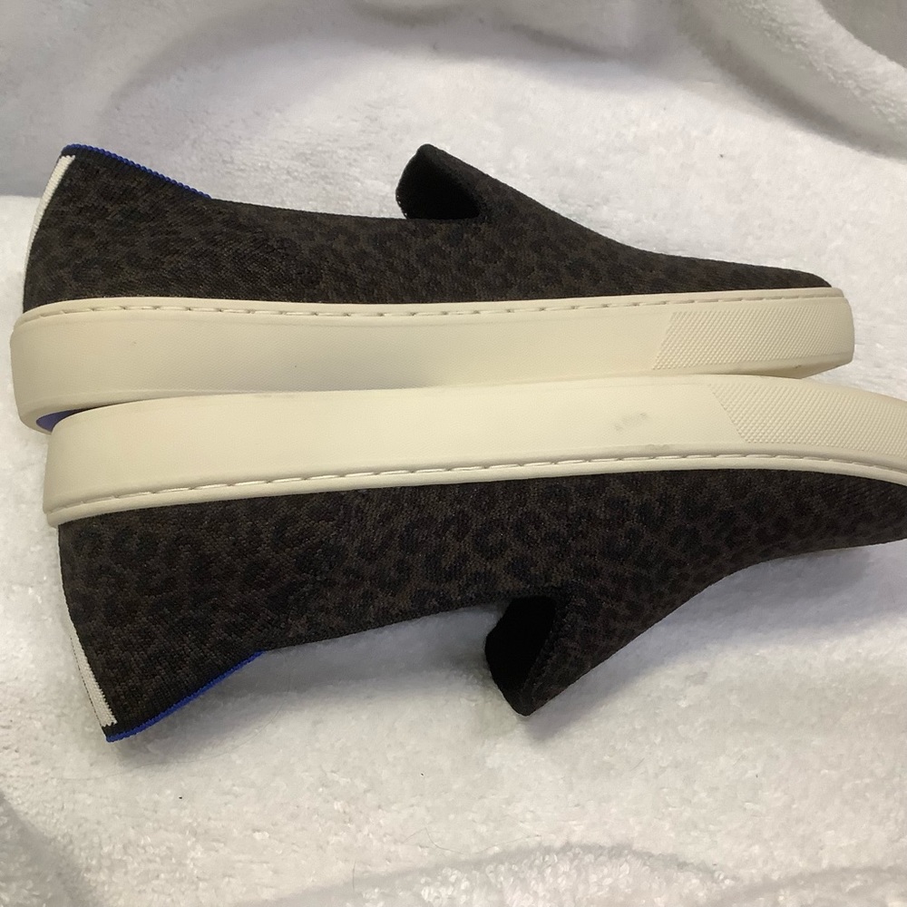 Rothy's Espresso Spot Textile The Original Slip On Sneakers Women’s US 8 EU 38.5 - Picture 5 of 10